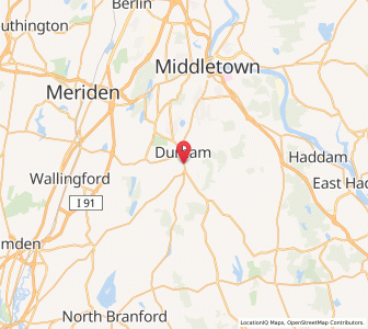 Map of 06422, Connecticut