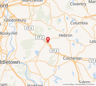 Map of 06447, Connecticut