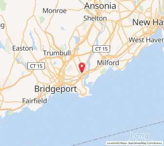 Map of 06614, Connecticut