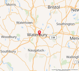 Map of 06702, Connecticut