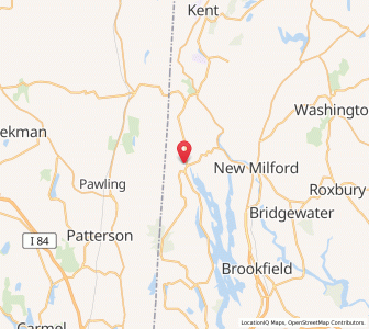 Map of 06784, Connecticut