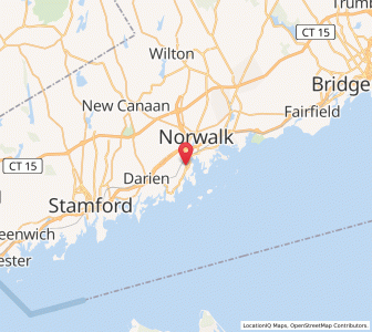 Map of 06850, Connecticut