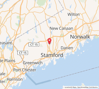 Map of 06902, Connecticut