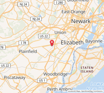 Map of 07016, New Jersey