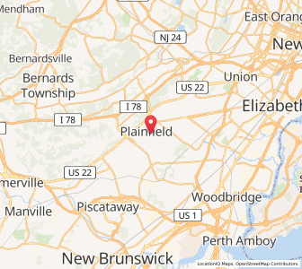 Map of 07060, New Jersey