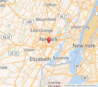 Map of 07108, New Jersey