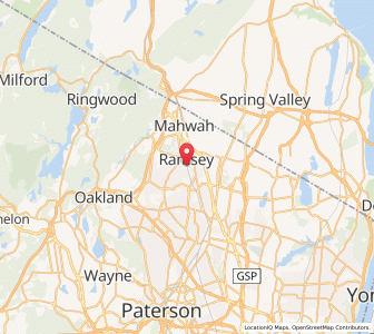 Map of 07446, New Jersey