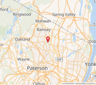 Map of 07463, New Jersey