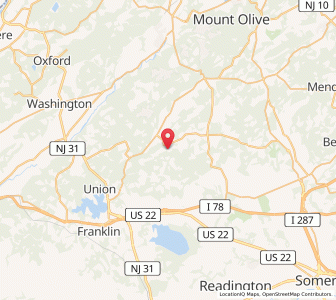 Map of 07830, New Jersey