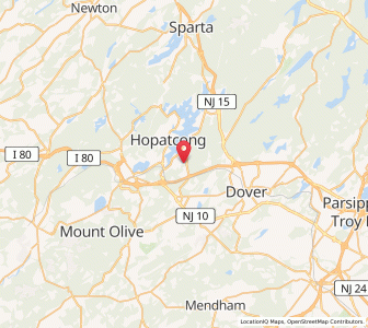 Map of 07856, New Jersey