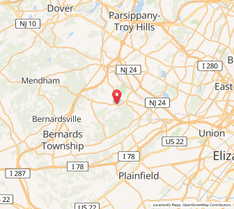 Map of 07935, New Jersey