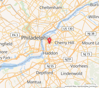 Map of 08103, New Jersey