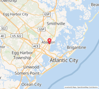 Map of 08201, New Jersey