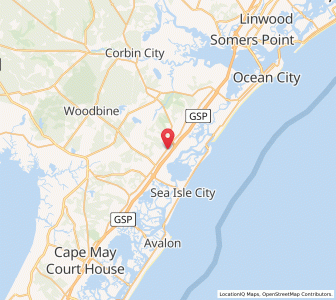 Map of 08230, New Jersey