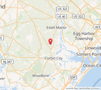 Map of 08319, New Jersey