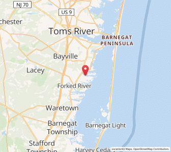 Map of 08734, New Jersey