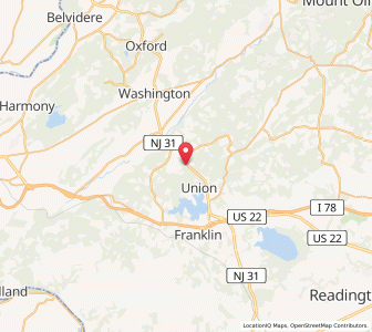 Map of 08826, New Jersey