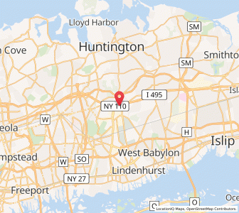 Map of 11747, New York