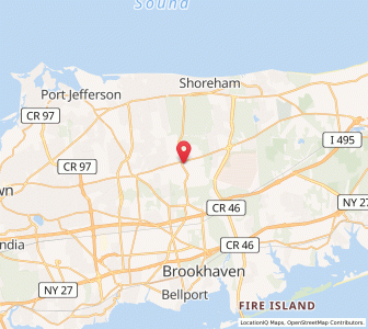 Map of 11953, New York