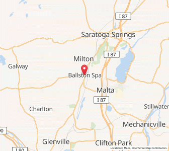 Map of 12020, New York