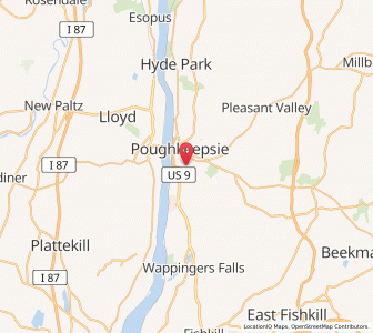 Map of 12603, New York