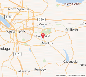 Map of 13066, New York