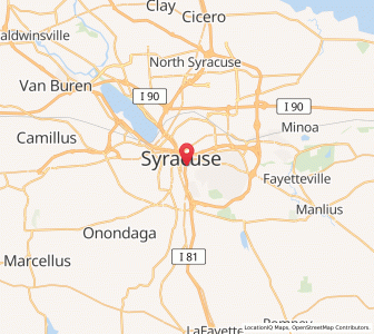 Map of 13203, New York