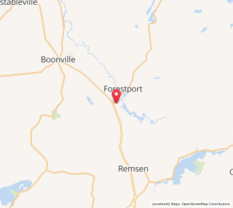 Map of 13301, New York