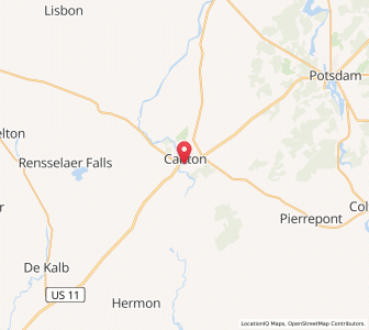 Map of 13617, New York