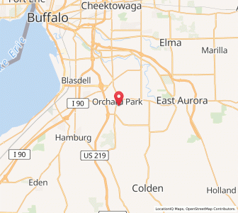 Map of 14127, New York