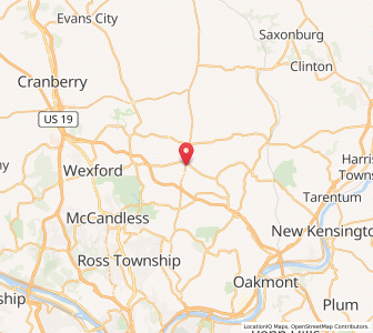 Map of 15044, Pennsylvania