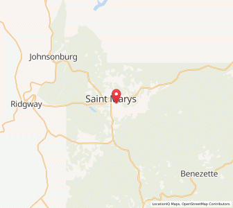 Map of 15857, Pennsylvania