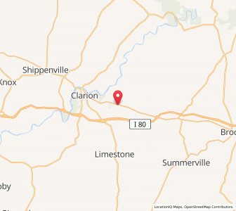 Map of 16258, Pennsylvania