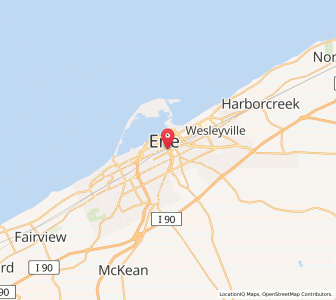 Map of 16544, Pennsylvania