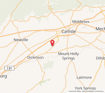 Map of 17015, Pennsylvania