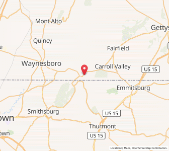 Map of 17214, Pennsylvania