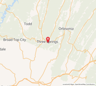 Map of 17264, Pennsylvania