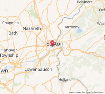 Map of 18045, Pennsylvania