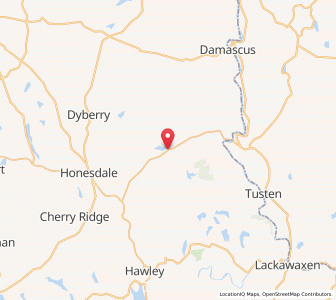 Map of 18405, Pennsylvania