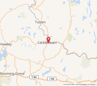 Map of 18435, Pennsylvania