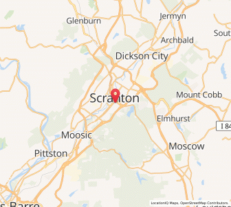 Map of 18509, Pennsylvania