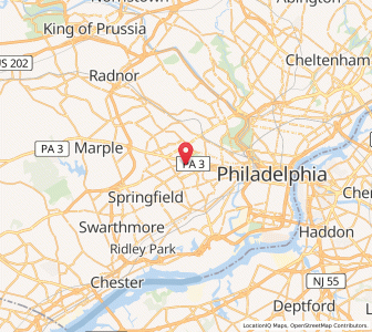 Map of 19082, Pennsylvania