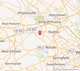 Map of 19312, Pennsylvania