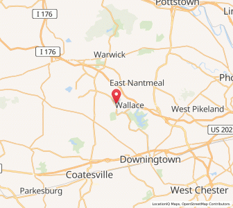 Map of 19343, Pennsylvania