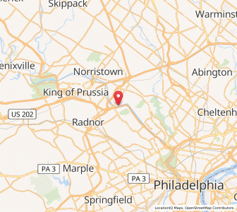 Map of 19428, Pennsylvania