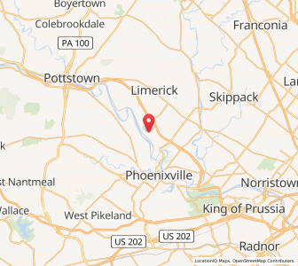 Map of 19468, Pennsylvania