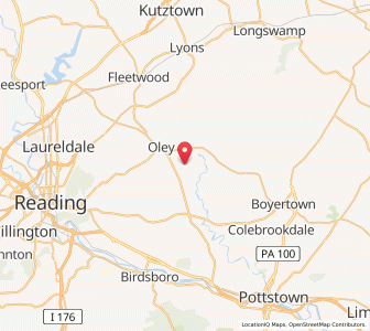 Map of 19547, Pennsylvania