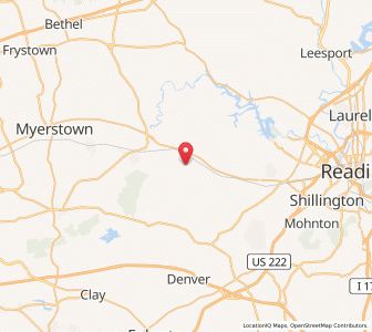 Map of 19551, Pennsylvania