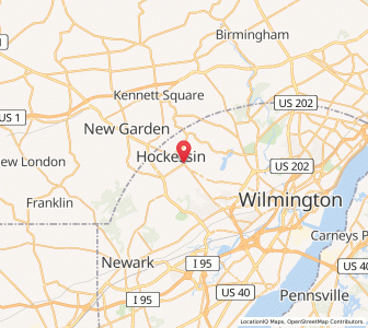 Map of 19707, Delaware