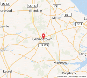 Map of 19947, Delaware